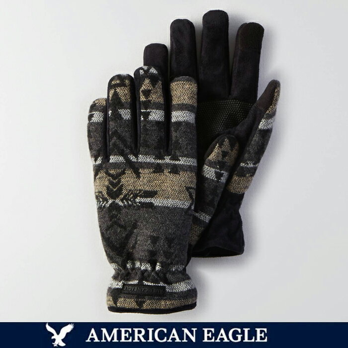 【スマホエントリーで更にポイント10倍】メール便 送料無料 アメリカンイーグル メンズ 手袋 AEOグローブ フリー 正規品 マルチカラー ユニセックス レディース アメカジ カジュアル 人気 ブランド 通販