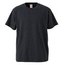 Tシャツ 半袖 キッズ 子供服 ハイクオリティー 5.6oz 150 サイズ ダークヘザーネイビー