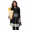 ワンピース レディース ニットワンピース 秋冬 ロングワンピース 長袖 秋 ニット ワンピース 大きいサイズ フレア モノトーン ミニ 大人可愛い 可愛い お洒落 カジュアル 普段使い ゆったり ゆるい ふんわり ショート丈 個性的
