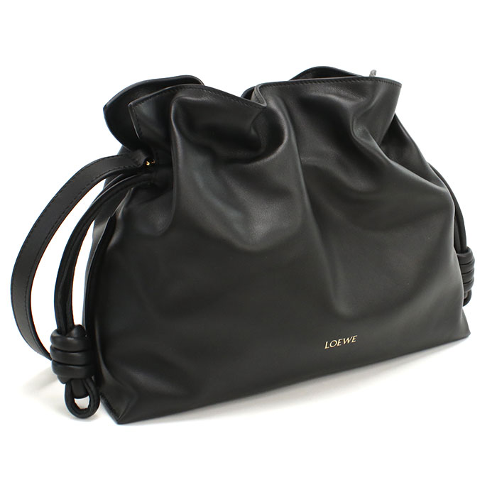LOEWE ロエベ クラッチバッグ ショルダーバッグ A411FC1XBF 1100 FLAMENCO CLUTCH レディース ブラック