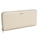 フルラ FURLA BABYLON ラウンドファスナー 長財布 PCX8UNO B30000 PER00 PERGAMENA ホワイト系 レディース