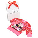 【21AW新作】マーク・ジェイコブス MARC JACOBS ベビー-セーター,ニット クリスマス W15568 97E RED ピンク系 レッド系 kb-01