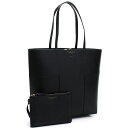 トリーバーチ TORY BURCH BLOCK T ブロック T ポーチ付き トートバッグ 45438 009 BLACK/BLACK ブラック トートバック tote BAG レディース ブランドバッグ OLS-8