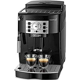 【中古】 <strong>デロンギ</strong> DeLonghi 全自動コーヒーメーカー マグニフィカS ミルク泡立て 手動 ブラック ECAM22112B