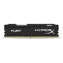 【中古】 キングストン Kingston デスクトップ オーバークロック PCメモリ DDR4-2666 8GBx1枚 HyperX FURY CL16 1.2V HX426C16FB2 8