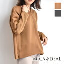 【40%OFF】MICA&DEAL マイカ&ディール ドルマンスリーブプルオーバー M19D231CU レディース【キャメル/スミクロ】【セール】【返品・交換不可】