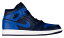 ジョーダン メンズ スニーカー Jordan AJ 1 Mid レトロ ミドルカット Obsidian/Game Royal/Summit White