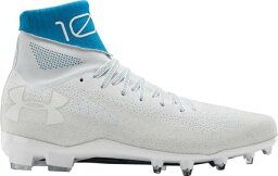 <strong>アンダーアーマー</strong> メンズ サッカー スパイク Under Armour Men's C1N MC Football Cleats - White/Blue