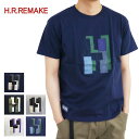 【10%OFF】 H.R.REMAKE【HRリメイク】シャドー Hパッチ Tシャツ Men's【700082799】【楽ギフ_包装】【楽ギフ_メッセ入力】