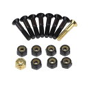 OSC SKATEBOARD EQUIPMENT 7/8inch 1inch ALLEN(六角) Phillips(+) BIS NUT HARDWARE ハードウエア ボルト ビスナットパーツ