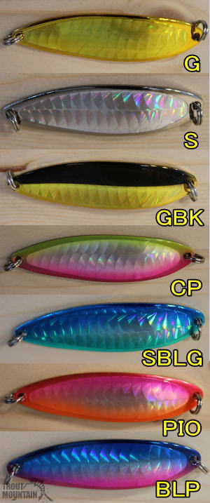 しもつけ桜鱒スプーン14g、18g、21g【下野オリジナル】