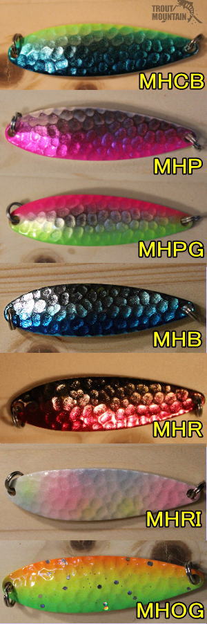 しもつけ桜鱒スプーンハンマード10g、14g、18g、21g【下野オリジナル】