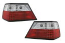 LEDテール レッド&クリスタル 85-96 Mベンツ W124 Eクラス(テールランプ テール ランプ 車用品 カー用品 カスタム カスタマイズ パーツ 部品 diy カーパーツ テールライト ライト 尾灯 交換 ベンツ W124系 E Eクラス セダン)