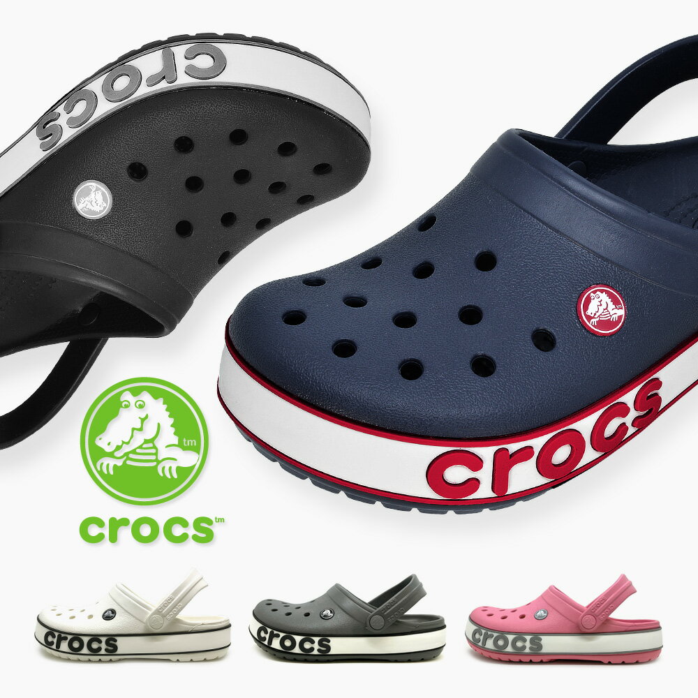 クロックス ボールド ロゴ クロッグ 国内正規品 crocs Crocband Blod Logo Clog クロックバンド メンズ レディース サンダル ラッピング不可 206021 4CC 02G 103 082 65Y