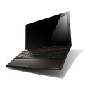 Lenovo レノボ・ジャパン 26897CJ G580 グロッシーブラウン/15.6型ワイド/メモリ2GB/CeleronB830/HDD320GB/無線LAN