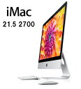 MD093J/A iMac 2700 Apple アップル Intel Core i5 2.7GHz 21.5インチワイド HDD1TB