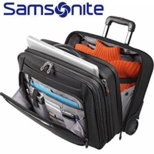 ★Samsonite サムソナイト ビジネスバッグ MOBILE OFFICE キャリーケース キャリーバッグ ビジネスキャリー 53251-1041 MOBILE OFFICE　Samsonite サムソナイト PFT MOBILE OFFICE キャスター付 ビジネスバッグ　機内持ち込み可　出張　旅行 海外