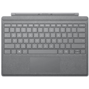 ★【純正】Surface Pro Signature タイプ カバー FFP-00019 プラチナ タブレット 日本語キーボード　FPP00019 素材：Alcantara