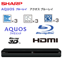 ★シャープ BD-NT1000 AQUOS 1TB HDD 3チューナー搭載ブルーレイレコーダー アクオス BDレコーダー 3番組同時録画