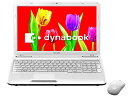 TOSHIBA 東芝 PT45146ESFW リュクスホワイト dynabook T451 T451/46EW 2011年春モデル 15.6型ワイド HDD750GB DVDスーパーマルチ dynabook インテル Core i5-2450M 