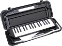 KC キョーリツコーポレーション メロディピアノ 鍵盤ハーモニカ ピアニカ P3001-32K/BK(ブラック） 学習教材 【yokohama】