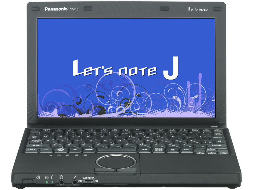 CF-J10YYBHR Let's note J10 パンサーブラック レッツノート Panasonic パナソニック Win7Home Core i5 フラッシュメモリ128GB 無線LAN WiMAX 10.1型【2sp_120706_b】【yokohama】