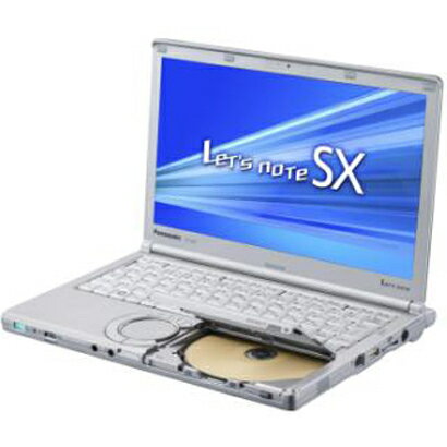 Panasonic パナソニック CF-SX2JEADR Let'snote SX2シリーズ レッツノート　12.1型ワイド/HDD500GB/WiMAX/DVDマルチ/Core i5/12.1型ワイド B5ノートPC CFSX2JEADR【2sp_120810_ blue】【yokohama】