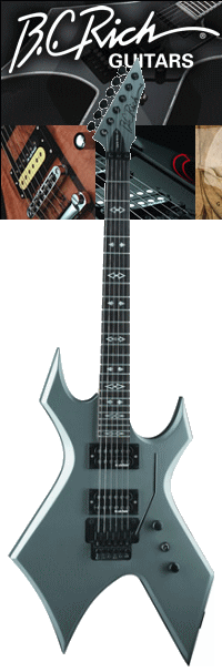 B.C.Rich 쥭 Warlockʥå/DARK ARTS satin grey