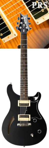 PRSʥݡ꡼ɥߥ SE Models SE Custom Semi-Hollow Black
