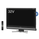 ■【送料無料】SHARP AQUOS 地上・BS・110度CSデジタルハイビジョン液晶テレビ 32型 LC-32DX1(B-ブラック) LC32DX1