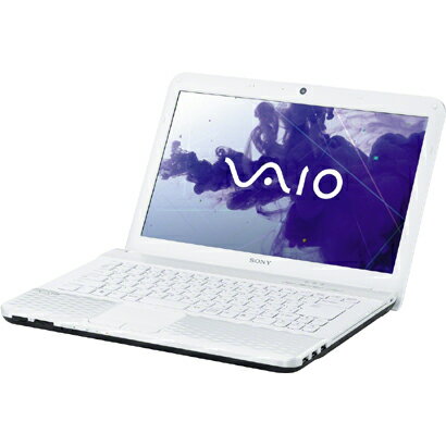 SONY ソニー VPCEK33FJ/W ホワイト VAIO(バイオ) VPCEKシリーズ 14型ワイド/Windows7/Microsoft Office/HDD640GB/AMD/HDD640GB/DVDマルチ A4ノートPC VPCEK33FJW【2sp_120706_b】【yokohama】