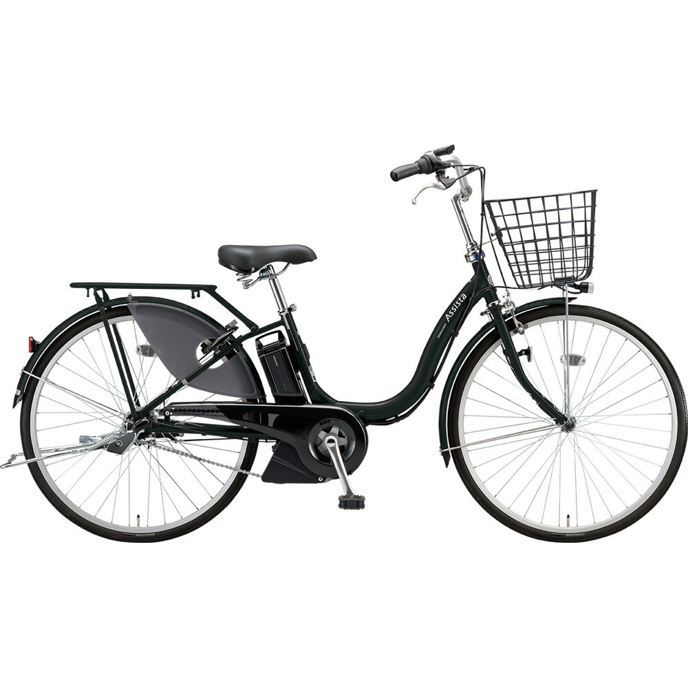 【キャッシュレス5%還元対象店】ブリヂストン 電動アシスト自転車 アシスタファインDX A6XC49 T.Xクロツヤケシ 【2019年モデル】【完全組立済自転車】の画像