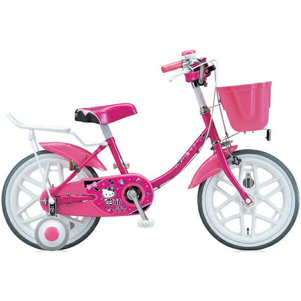 ブリヂストン(BRIDGESTONE) ハローキティ ポップ 16インチ KT16E3 マゼンダ 少女車 【完全組立済 自転車】 ブリヂストン(BRIDGESTONE) ハローキティ ポップ 16インチ KT16E3 マゼンダ 少女車 【完全組立済 自転車】