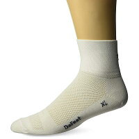 【キャッシュレス5%還元対象店】Defeet(ディフィート) ソックス AI 5 Hi-Top Double-Cuff D-Logo White Mの画像