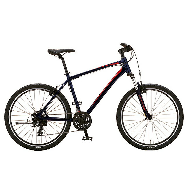 【キャッシュレス5%還元対象店】送料無料 ミヤタ(MIYATA) マウンテンバイク カリフォルニアスカイ M BCSM439 (OB92) ダークブルー 【2020年モデル】【完全組立済自転車】の画像