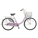 送料無料 ミヤタ(MIYATA) シティサイクル アルミスターU DAU63A91 (OP58) ネオアルミナピンク 【2020年モデル】【完全組立済自転車】