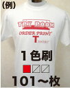 オーダーメイドTシャツ オリジナルTシャツ作成 チームTシャツ ●プリント1枚単価前1