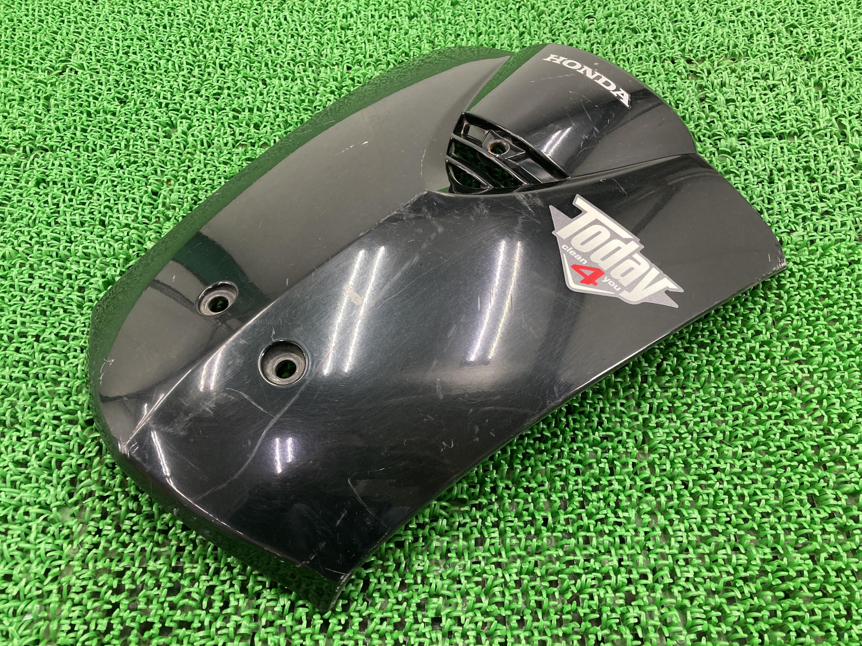 トゥデイ フロントカバー 黒 ホンダ 純正 バイク 部品 AF61 安心の国内産 修復素材やペイント素材に 車検 Genuine 【中古】