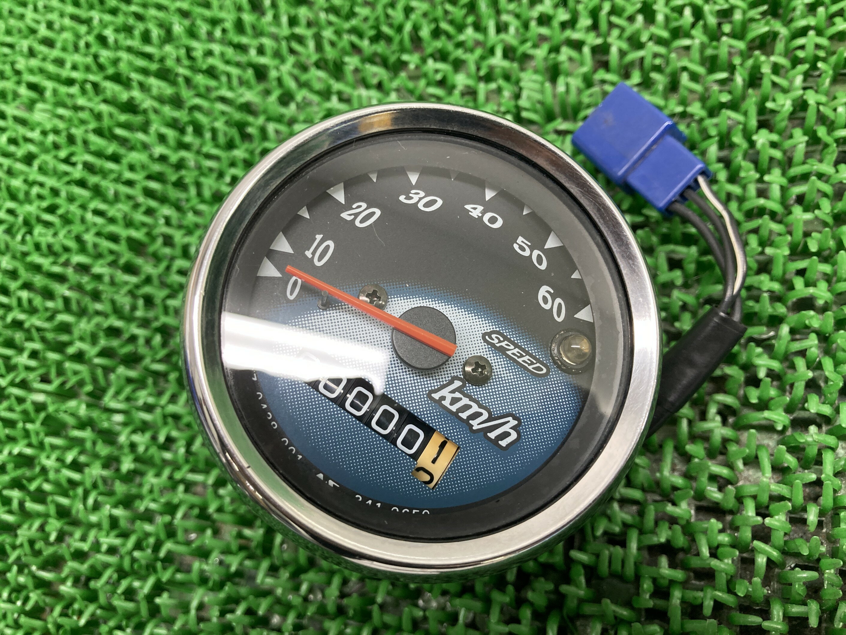 ストリートマジック スピードメーター スズキ 純正 バイク 部品 TR50 CA1LA CA1LB 341-06F0 SZ-0438-001 ストマジ 車検 Genuine 【中古】 94