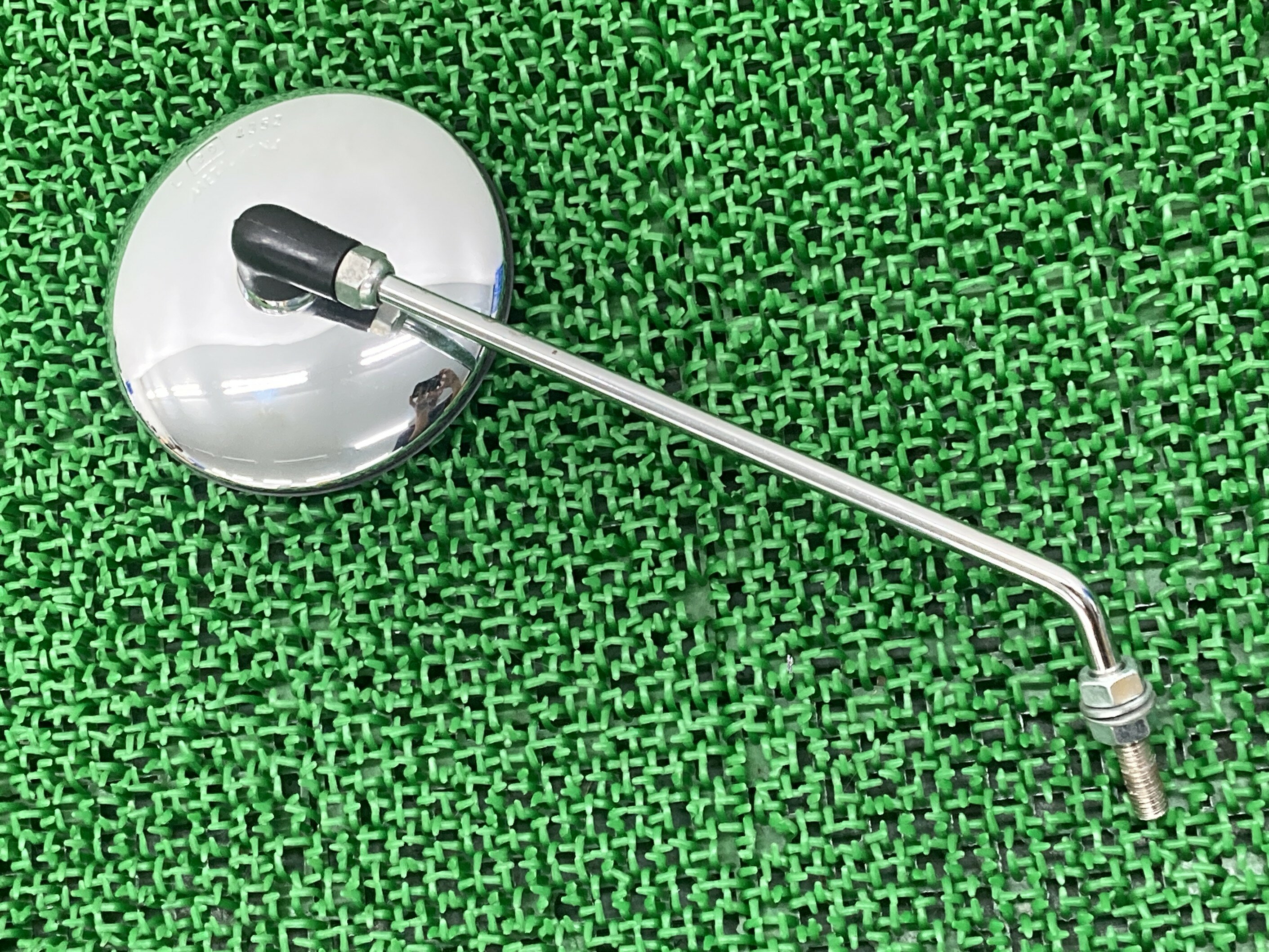 モンキー ミラー 右 社外 バイク 部品 ダックス シャリー ベスパ スクーター 正8mm 【中古】 27