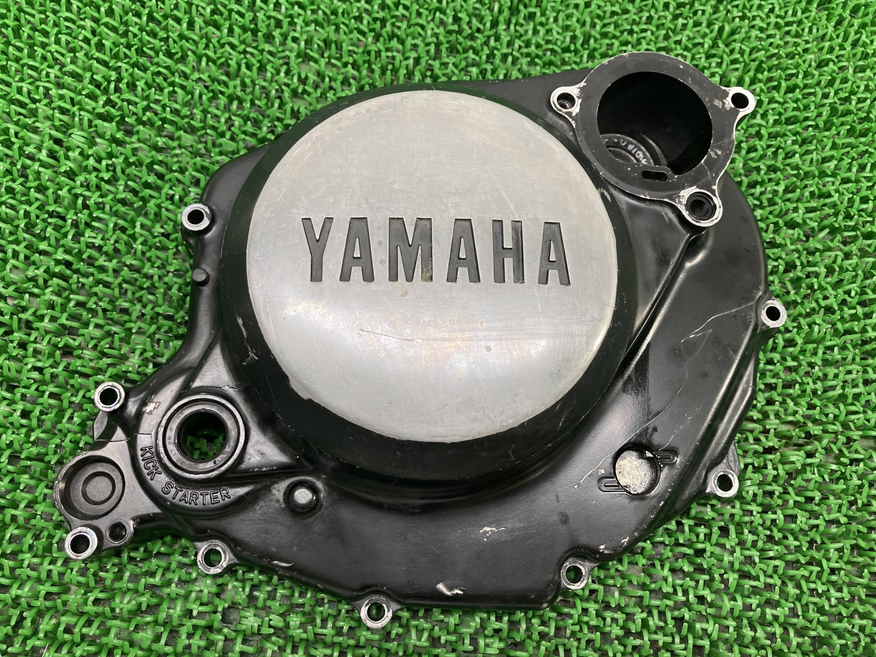 TW200 エンジンカバー ヤマハ 純正 バイク 部品 2JL クラッチカバー 修復素材に 品薄 希少品 車検 Genuine 【中古】 84