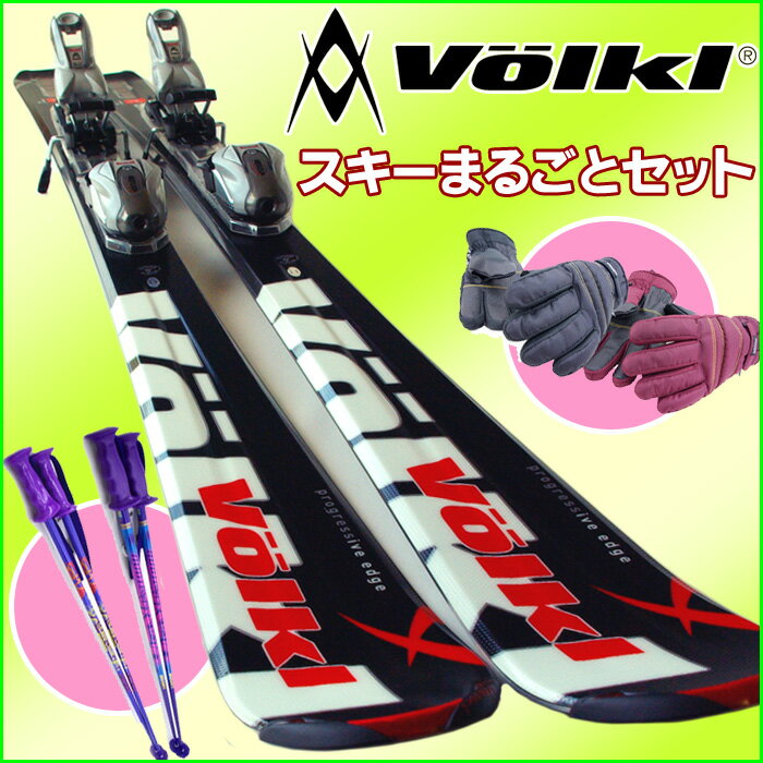 ロッカースキー構造採用！11モデルVolkl SENSOR1 センサー◆153cm・159cm・166cm◆MARKER M10.0金具付き[フォルクル・カービングスキーセット]【送料無料】【sp_0901】【2012-fbs】【0720otoku-f】【SBZcou1208】