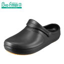 バイオフィッター メディカル Bio Fitter BFM5204 レディース靴 靴 シューズ 3E相当 ワークサンダル 仕事用 サンダル 耐油性 クッション性 ブラック SP