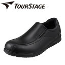 ツアーステージ TOURSTAGE TS-19002 メンズ靴 靴 シューズ 3E相当 カジュアルシューズ 軽量 軽い ストレッチ性 フィット 小さいサイズ対応 大きいサイズ対応 ブラック SP
