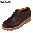 ティンバーランド Timberland TIMB A2HYM メンズ靴 靴 シューズ 2E相当 カジュアルシューズ デッキタイプ 本革 レザー レッド SP
