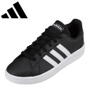 アディダス adidas EE7900 L レディース靴 靴 シューズ スニーカー コートタイプ ローカット クッション性 衝撃緩和 大きいサイズ対応 ブラック TSRC