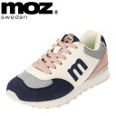 モズ スウェーデン MOZ sweden MOZ-3022 レディース靴 靴 シューズ 2E相当 スニーカー カラフル かわいい レトロ クラシック 人気 ブランド ネイビー TSRC