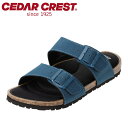 ショッピングフラット CEDAR CREST セダークレスト CC-1408 メンズ靴 靴 シューズ 2E相当 カジュアルサンダル コンフォートサンダル フラット 履きやすい 旅行 海 川 BBQ キャンプ ブルー TSRC