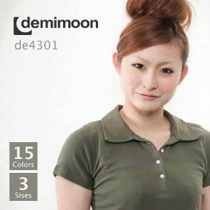 【2千円以上送料無料!!】demimoon(デミムーン) | ポロシャツ | S〜L | 63%OFF | DE4301