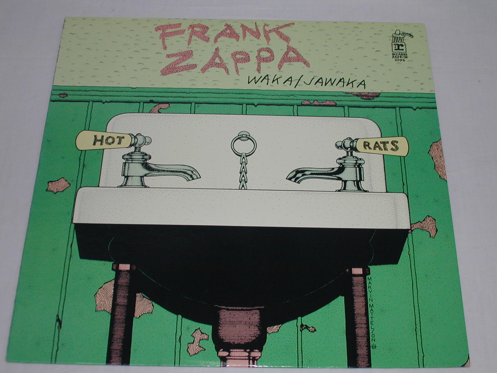 （LP）FRANK　ZAPPA　フランク・ザッパ／WAKA/JAWAKA - HOT　RATS